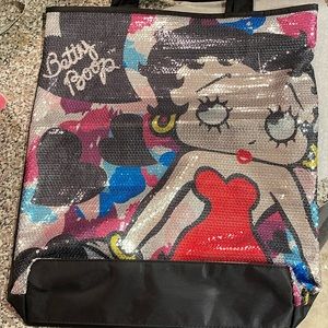 BETTY BOOP TOTE BAG COLORFUL